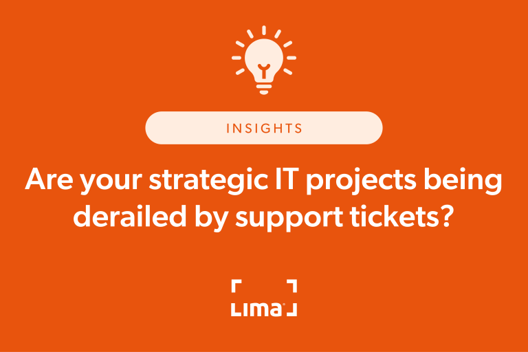 Are your strategic IT projects being derailed by support tickets?