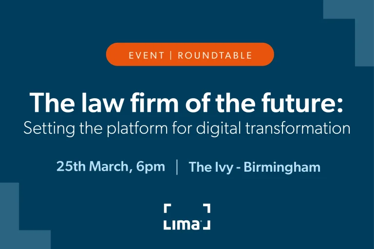 Event: The law firm of the future: Setting the platform for digital transformation